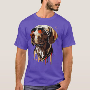 Pointer-Hund mit Sonnenbrille 2 T-Shirt