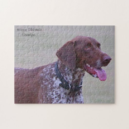 Pointer Hund. Puzzle (Horizontal)