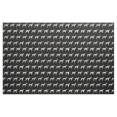 Pointer Hund Silhouette Haustier Stoff (Fat Quarter (45,7 x 55,9 cm))