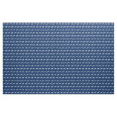Pointer Hund Silhouette Pet Navy Blue Stoff (Yard (91,4 cm))