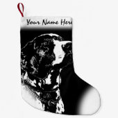 Pointer Hund Weihnachtsweihnachtsgebäck Hund Lover Kleiner Weihnachtsstrumpf (Vorderseite)