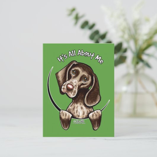 Pointer IAAM Postkarte (Stehend Vorderseite)