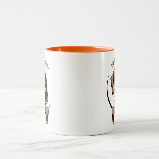 Pointer IAAM Zweifarbige Tasse (Mittel)