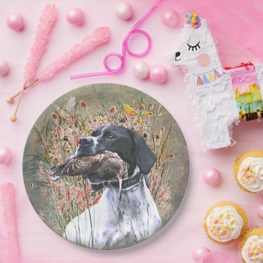 Pointer, Jagdwald Pappteller (Party)