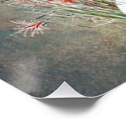 Pointer, Jagdwald Poster (Ecke)