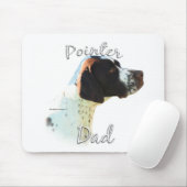 Pointer (Leber) Vater 2 Mousepad (Mit Mouse)