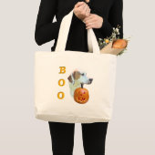 Pointer (Lemon Coated) Boo Jumbo Stoffbeutel (Vorderseite (Produkt))
