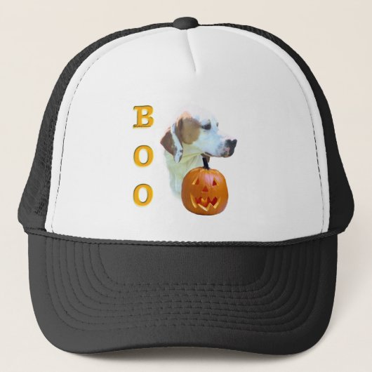 Pointer (Lemon Coated) Boo Truckerkappe (Vorderseite)