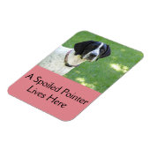 Pointer Liebe Magnet (Linke Seite)