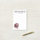 Pointer Lover Post-it Klebezettel (Auf Schreibtisch)