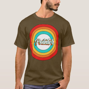Pointer Name Shirt Vintag Pointer Circle