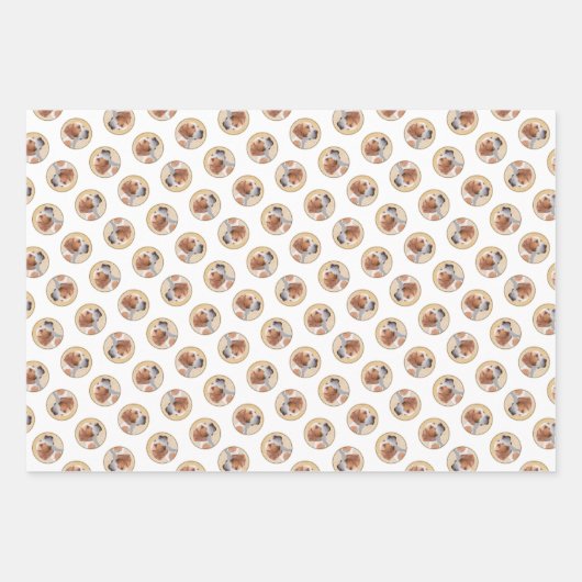 Pointer Painting English Niedlich Original Pet Dog Geschenkpapier Set (Vorderseite 2)