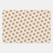 Pointer Painting English Niedlich Original Pet Dog Geschenkpapier Set (Vorderseite)