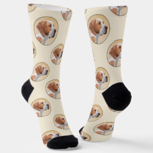 Pointer Painting English Niedlich Original Pet Dog Socken