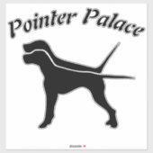 Pointer Palace Sticker (Blatt)
