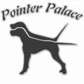 Pointer Palace Sticker (Vorderseite)