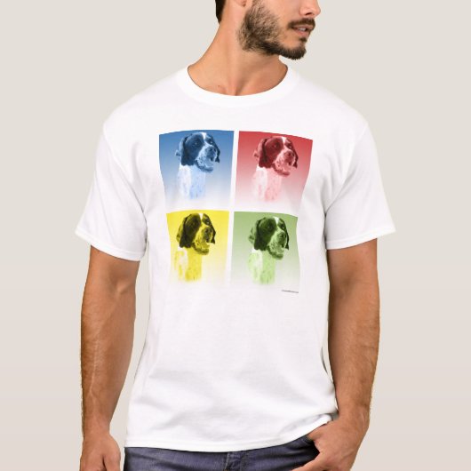Pointer Pop Art T-Shirt (Vorderseite)