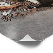 Pointer Poster vom Deutschen Drahthaar (Ecke)