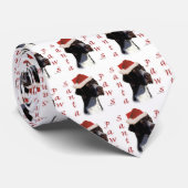 Pointer Santa Paws Krawatte (Gerollt)