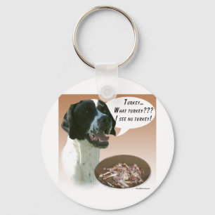 Pointer (schwarz) Türkei Schlüsselanhänger
