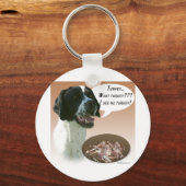 Pointer (schwarz) Türkei Schlüsselanhänger (Vorderseite)