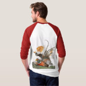 Pointer und Fasan T-Shirt (Schwarz voll)
