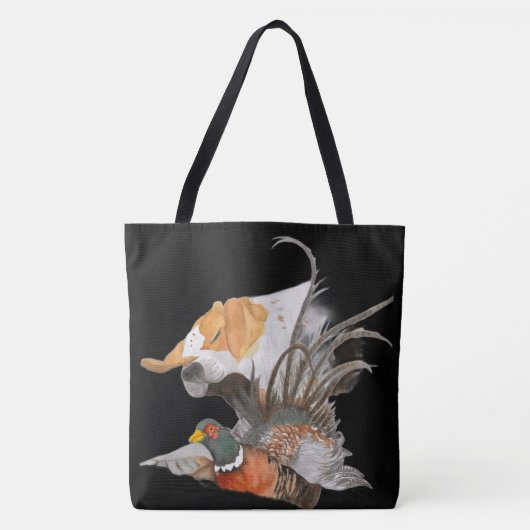 Pointer und Fasan Tasche (Vorderseite)