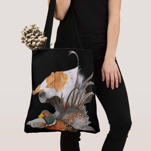 Pointer und Fasan Tasche (Von Nahem)