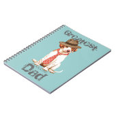 Pointer Vater Notebook Notizblock (Linke Seite)