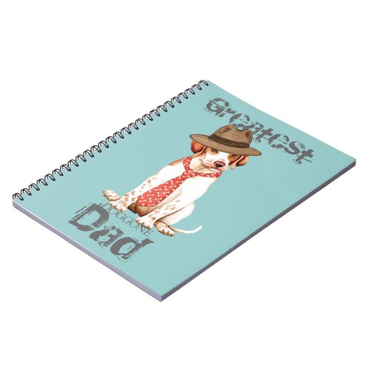 Pointer Vater Notebook Notizblock (Linke Seite)