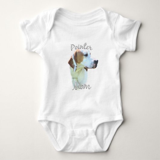 Pointer (Zitrone) Mama 2 Baby Strampler (Vorderseite)