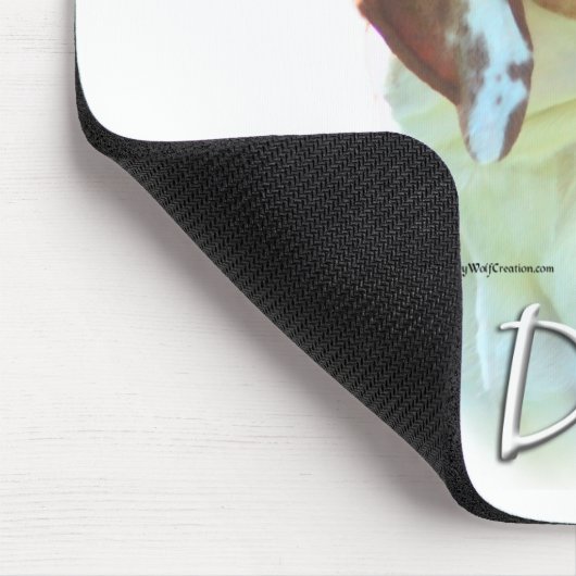 Pointer (Zitrone) Vater 2 Mousepad (Ecke)