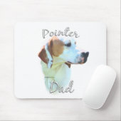 Pointer (Zitrone) Vater 2 Mousepad (Mit Mouse)