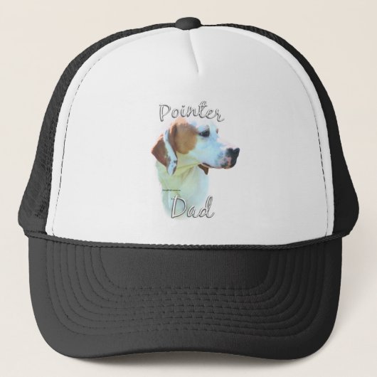 Pointer (Zitrone) Vater 2 Truckerkappe (Vorderseite)