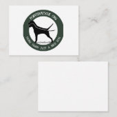 PointerRescue Org Flachnotizkarte Mitteilungskarte (Vorne/Hinten)