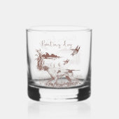 Pointhund Whiskyglas (Rückseite)