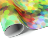 Pointillism Chakra Geschenkpapier (Rolleneckpunkt)