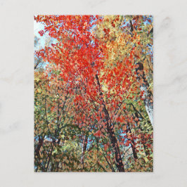 Pointillismus Postkarte