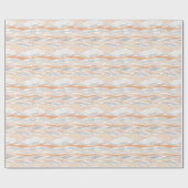 Pointillismus Wavy Polka: Niedlich Doodle Textile Geschenkpapier (Flach)