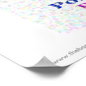 Pointillist Bagel Poster (Ecke)