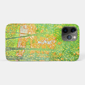 Pointillistische Bäume Case-Mate iPhone Fall Hülle (Rückseite (Horizontal))