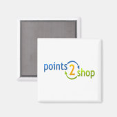 Points2shop-Magnet Magnet (Vorderseite/Rückseite)