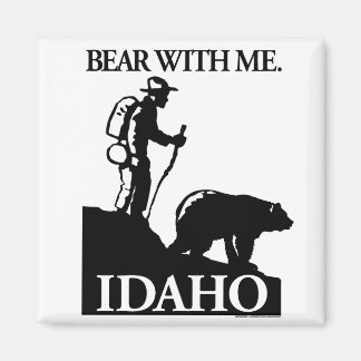 Points North Studio "Bear with Me" Idaho Magnet