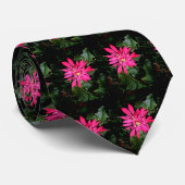 Pointsettia 5 krawatte (Gerollt)