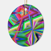 Pointy Mirrorfun Keramik Ornament (Links)