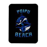 Poipu Beach Hawaii Vacation Tribal Whale Orcas