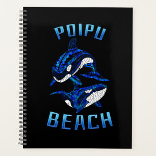 Poipu Beach Hawaii Vacation Tribal Whale Orcas Planer