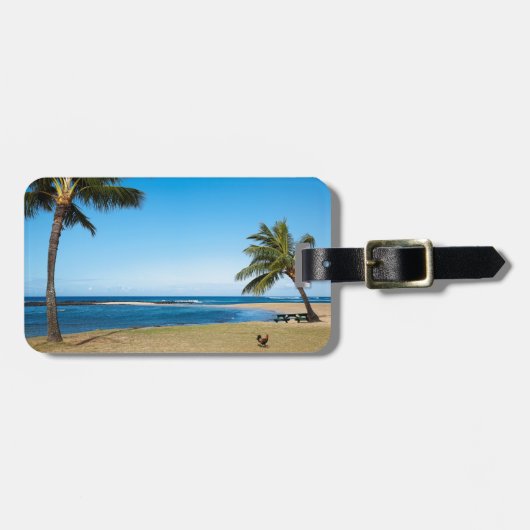 Po'ipu Beach, Kaua'i Keepake Gepäckanhänger (Vorderseite horizontal)