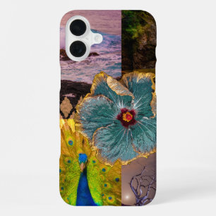 Poipu-Sonnenaufgang, Kauai Hawaiianischer Pfau Col iPhone 16 Plus Hülle