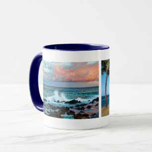 Po'ipu Strand, Kaua'i Hawaii, Andenken Tasse